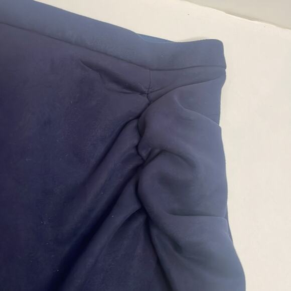 BCBGeneration blue suede mini skirt - Picture 2 of 8